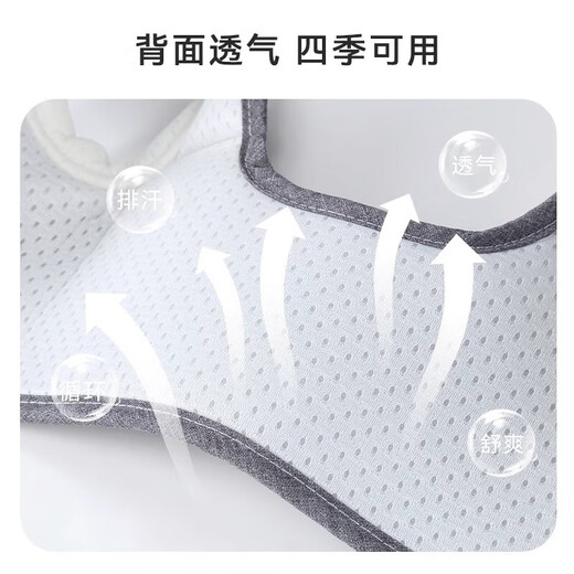 Les tout-petits du jiaojing apprennent à marcher en été de la station d'apprentissage anti-chute d'été Corde de traction pour bébé assisté [maillage respirant] Gray (protection de la taille et anti-longueur)