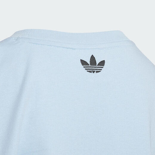 Adidas clover 2025 sommer neuer Männer komfortable atmungsaktive Sportarten und ungezwungene Teenie-Kurzärmer-T-Shirt KG6628 One Size 164 cm