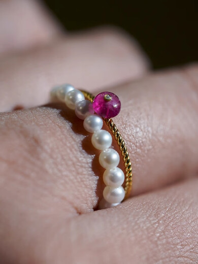 KUXAFONGFONG natural emerald Rubile Tanzanite diamond twisted open removable silver ring stacked tail ring Tanzanite No. 10 down