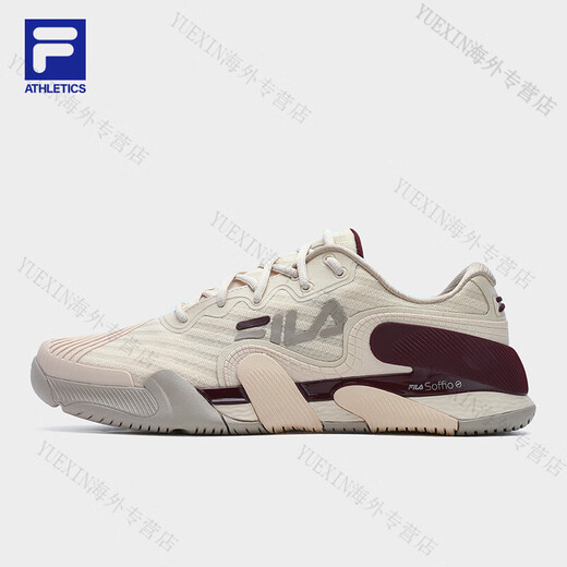 FILA official men's shoes POTENZA performance tennis shoes 2025 summer new fire shoes sports comprehensive training shoes foam white-WG 41