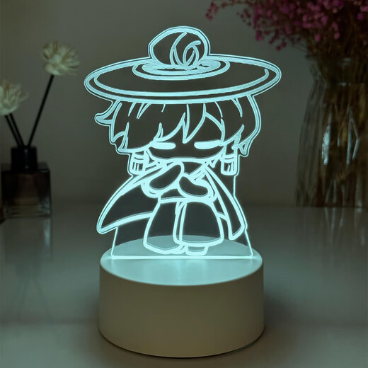 光遇周边小夜灯白鸟巫师虚荣花环初始公仔玩偶生日礼物小摆件 9923【猫猫】 【单色款】