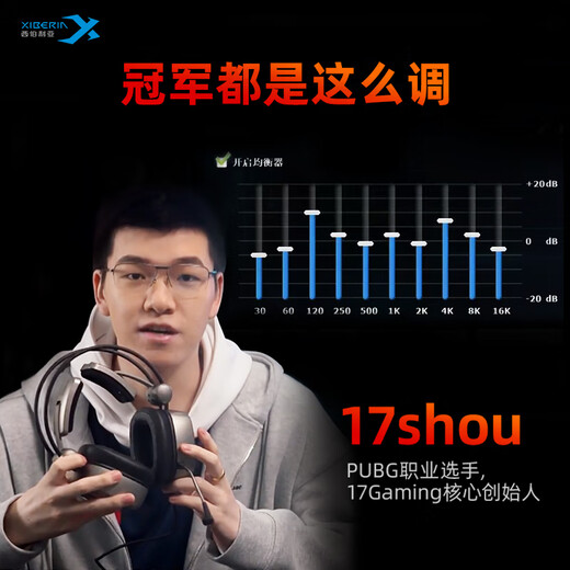 Siberia (XIBERIA) S21 gaming headset, head-mounted computer headset, 7.1-channel, no-nonsense headset, iron silver gray, upgraded to 2nd generation, suitable for Delta operations