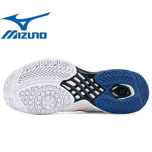 
MIZUNO2025 new Mizuno badminton shoes Hawk claws three generations men and women professional shock absorbing claws CLAW 3 mandarin duck black gray 71GA244333 free sports socks + shoe bag 41 (265mm)