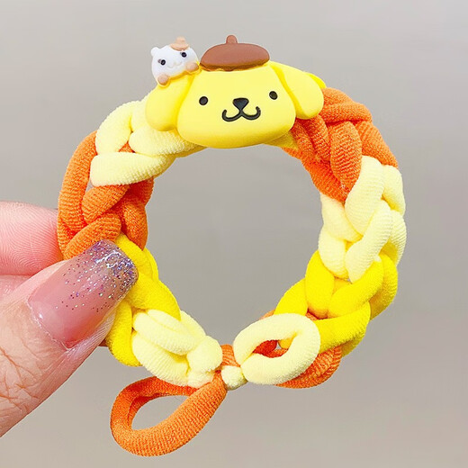 Haiyido Sanrio diy braided bracelet rubber band Liuyi handmade homemade bracelet bestie bracelet braided bracelet couple Sanrio braided bracelet full set of 5 items material package
