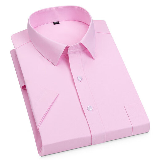 CEO Yageol Shirt Herren kurzärmeligte Baumwollgeschäft Formale Karriere als Büroangestellte 2025 Sommer halbärmelig, eisenfreies Shirt DX6623 38