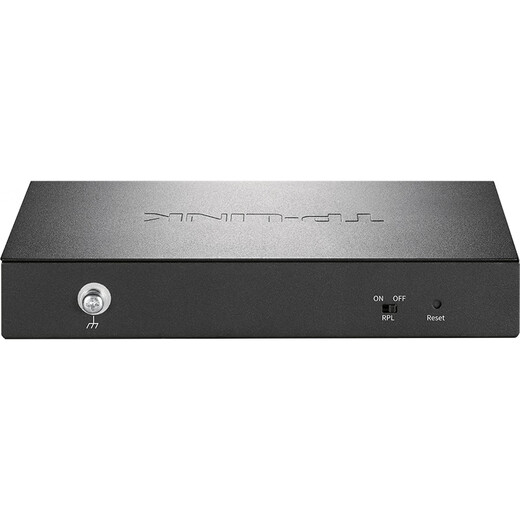 普联（TP-LINK）4千兆+2SC光口 环网光纤收发器 支持云管理 端口汇聚 ERPS环网配置 网络安全可靠TL-FC324AB-3