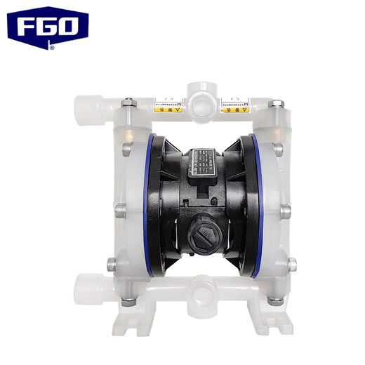 FGO pneumatic diaphragm pump engineering plastic + F46 diaphragm QBY3-15SF DN15 flow rate 1m3/h