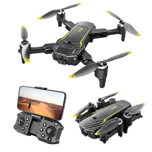 大疆精灵drone新款无人机航拍四轴飞行器遥控飞机儿童玩具8k高清 无刷顶配*碳钎维-金【电调双镜头】光流避障 单电版*标准配置