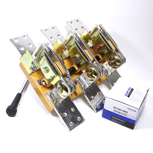 Chint open rotary high current knife switch HD13-600/3141BX glass plate 600A cabinet type knife switch HD13-1000/31BX rubber plate