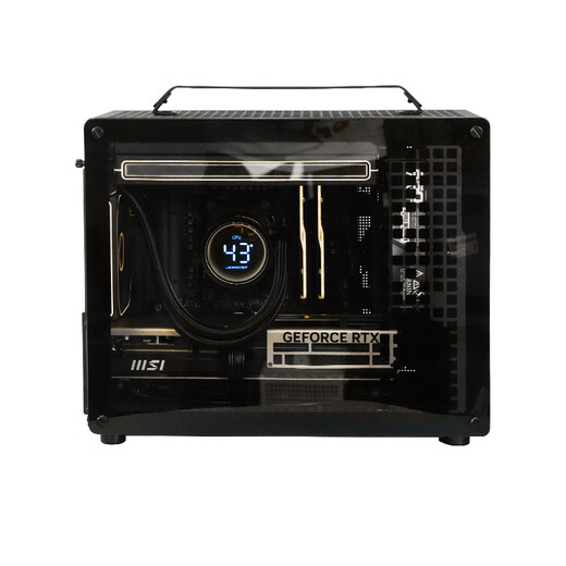 AMD Ryzen R7 9800X3D/5080/5070TI/RX9070XT without graphics card mini mini game ITX desktop computer host assembly computer thousand frames e-sports complete machine configuration four | R7 9800X3D/9070XT/ultimate version