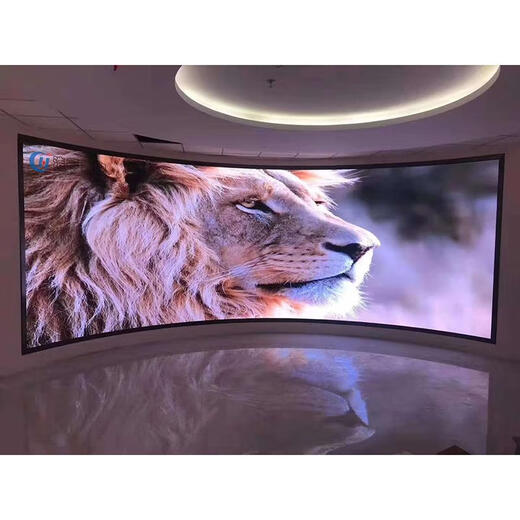 LED display round flexible curved screen curved screen advertising cylindrical screen special-shaped screen character P2.5 soft module indoor P0.9240*120mm