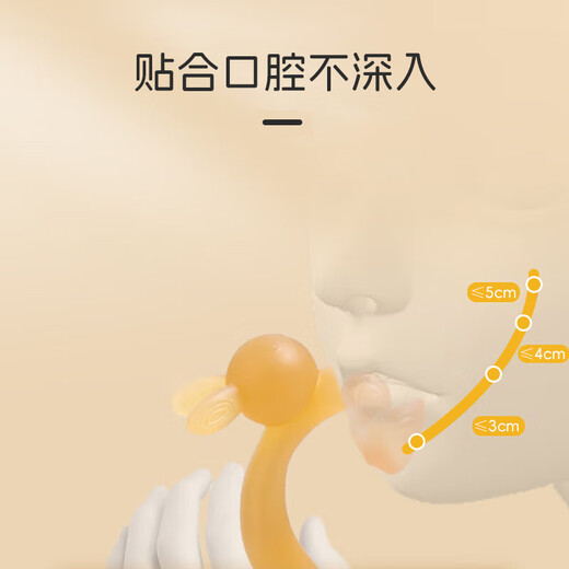 马博士婴儿牙胶安抚小蘑菇牙胶宝宝牙咬胶玩具防吃手牙胶 小兔子