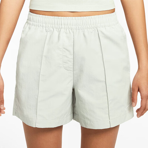 耐克（NIKE）女运动短裤 夏季梭织 凉爽轻便 显瘦百搭FV6623-034白 S