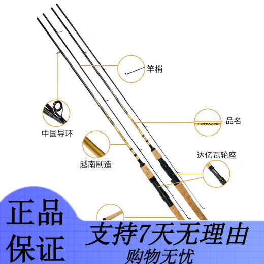 Daiwa (Daiwa) Crossfire Crossfire Route Gift Day's Force Far Boat Fishing Micro-Paking Wild Fishbie Nivet Rod 2. /682MLB.CSQ/GUN Handle 2.03m