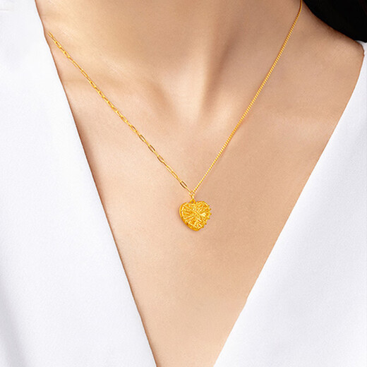 Chili Love Gold Necklace for Women 2025 New Love Exploding Gold Silver Pendant Birthday Gift for Girlfriend Love Pendant Gold Silver (Gold About 0.2 Grams