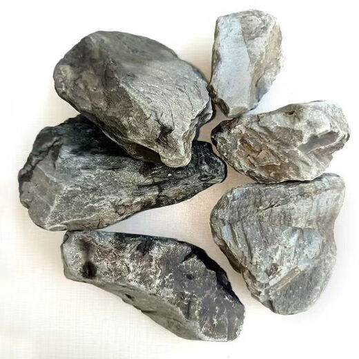 Fish tank stone ornamental stone aquarium decoration stream bluestone piece landscaping water and land tank original size fish shrimp turtle fake stream bluestone medium piece 5Jin Jin equals 0.5kg 3 to 4 pieces