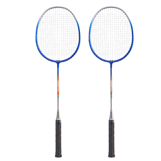 Doppel-Shot-Profi-Profi-Hit-Resistante Double-Shot-Abzeichen Ultra-Licht-Anfänger für Männer und Frauen Aluminiumlegierung Badminton Racket Anzug Aluminium Split Badge ZHNS983