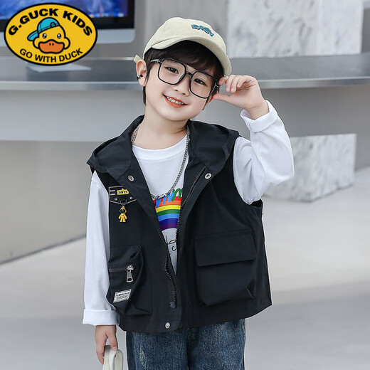 G.DuckKids Garçons Veste de travail Bébé veste à capuche Baby 2025 Printemps et automne