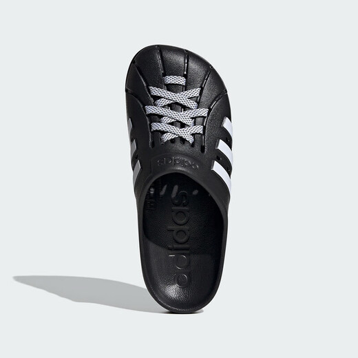 ADIDAS阿迪达斯 男女同款情侣休闲拖鞋ADILETTE CLOG时尚百搭运动洞洞鞋 JH9848 36.5