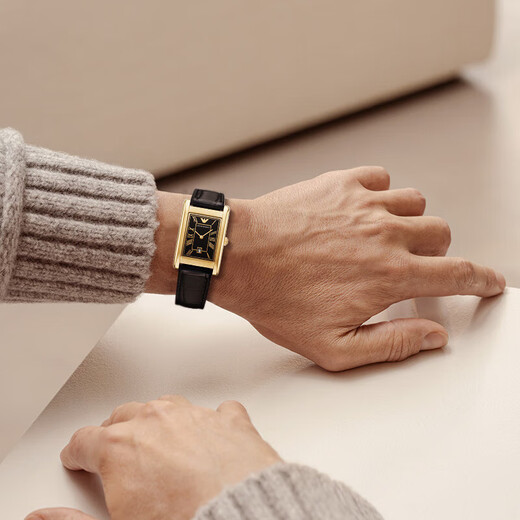 
Emporio Armani couple watch birthday, Chinese Valentine's Day gift fashion men's and women's watch [gift box] AR11666+AR11149