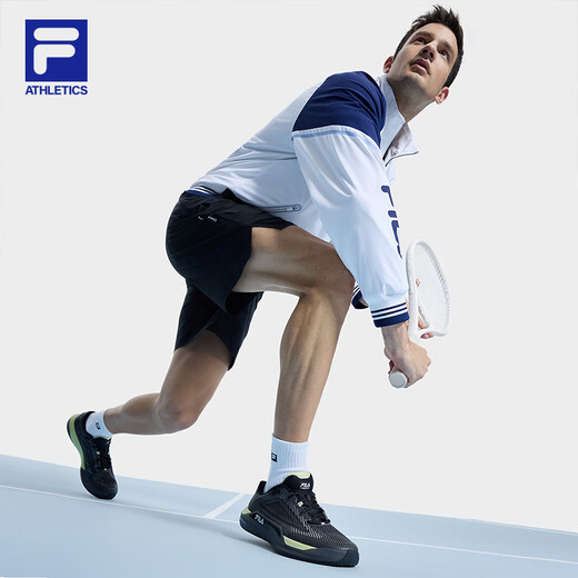 Fila Fila POTENZA Firepower 2 Performance Tennis Shoes Men's Shoes 2025 New Comprehensive Training Shoes Sports Shoes Horse Black-BB 41