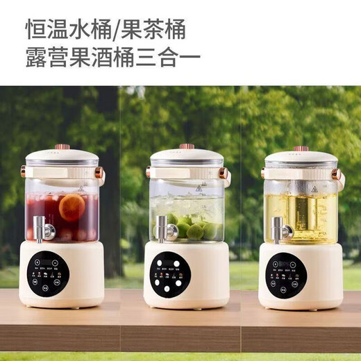 SPUCR health pot household 0 coating large capacity high power multifunctional flower teapot fruit tea milk tea bucket smart water boiling electric kettle basic model 4.5L 304 stainless steel