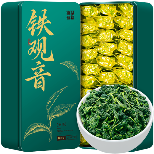 Huiju Frühlings- und Herbst -Anxi Authentic Tieguanyin 2025 neuer Tee Spezialduft Alpine Oolong Tee 500G Geschenkbox Packung Geschenk