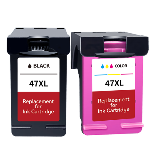 Jingcheng 47xl schwarze Tintenpatronen sind für HP HP Deskjet Ink Vorteil Ultra 4825 4826 4877 4828 4829 4925 Druckertintenpatronen -Tinte 47 Tintenpatrone geeignet