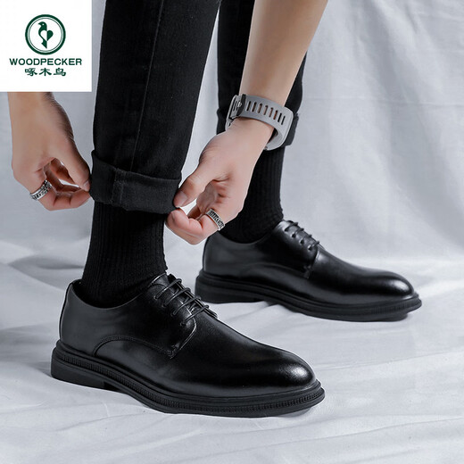 Nicho de carpintero Imitación de cuero Zapatos casuales de primavera zapatos de cuero formal