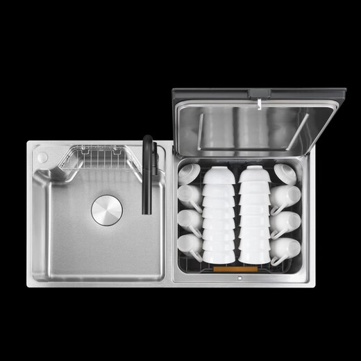 Fotile embedded sink dishwasher Y2 household multi-functional integrated sink all-in-one fully automatic three-in-one washing fruits and vegetables, removing pesticide residues, washing seafood, high temperature sterilization official flagship store JBSD2F-03-Z8