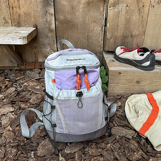 Xingxi Outdoor Mountaineering Bag Women's Lightweight Sports Backpack Men's Mountain Climbing Hiking Backpack Travel Mini Small School Bag Purple