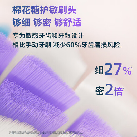 飞利浦（PHILIPS）【肖战同款】电动牙刷HX3892钻7pro护敏刷成人情侣声波 【肖战同款】钻7Pro护敏刷  午夜蓝