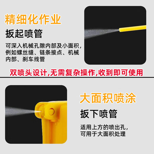 PUFF DINO 192 spray butter liquid butter high temperature resistant car door lock hinge gear bearing abnormal noise mechanical lubrication