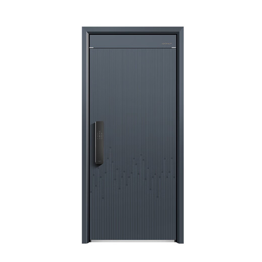 WL王力4级新款铸铝门防盗门甲级防夹手家用入户门进户门智能子母门单门大门A200 指静脉人脸带屏锁（P60Max） 单门2050*1050&2150*950