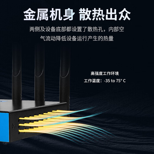 Tuoshi Enrutador doméstico inalámbrico 4g5g WiFi para toda la casa Enrutador de tarjetas de doble banda 5G Gigabit que penetra en la pared king full Netcom amplificador de señal wifi portátil móvil Enrutador de tarjetas LT210S SMA cuatro antenas