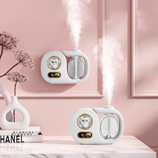 Aromatherapy machine household automatic fragrance machine fragrance machine essential oil air freshener diffuser machine hotel toilet deodorizing perfume indoor white digital display version aromatherapy machine 1 set + 1 bottle of essential oil lavender fragrance
