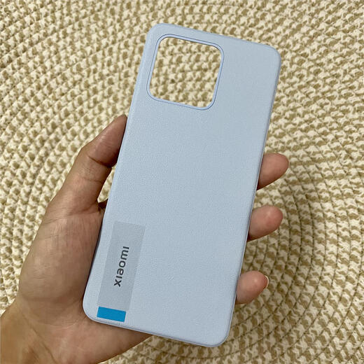 A Suitable for Xiaomi 13 original glass back cover Xiaomi 13 original back shell mobile phone rear screen Xiaomi 13 single back cover plain blue