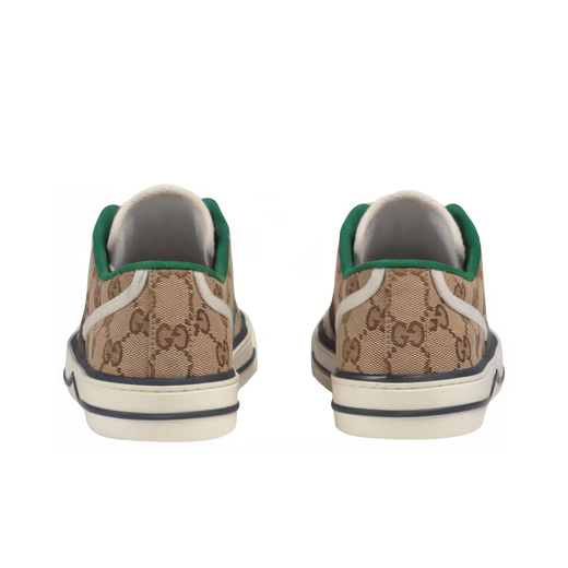 古驰（GUCCI）Tennis 1977 GG 圆头平跟运动经典时尚板鞋 情侣款节日送礼 棕色606110 HVK20 9766 （女款） 34