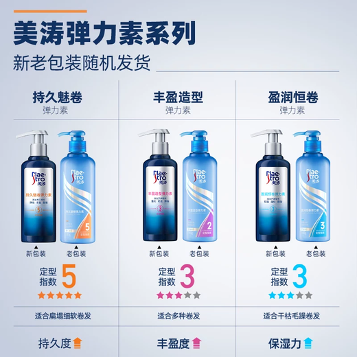 Maestro Maestro long-lasting curling elastin 180g women's curly hair perm conditioner moisturizing, styling, elastic, fluffy and anti-frizz 1 bottle of Maestro fluffy airy glossy elastin 180