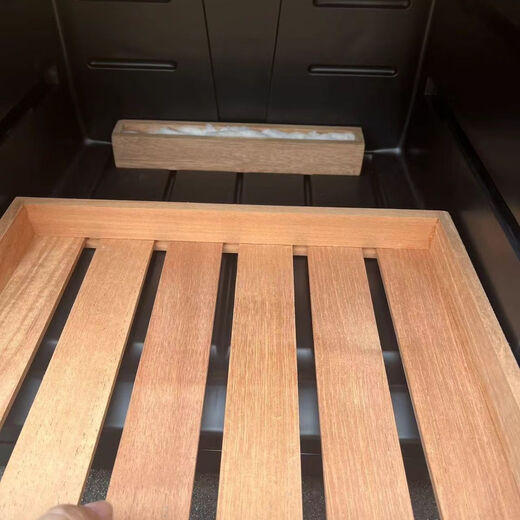 Double small shop Zunbao 65L export last order Constant temperature household cigar cabinet humidor humidor Spanish cedar wood shelf 460*540*735mm (width depth height) 65L