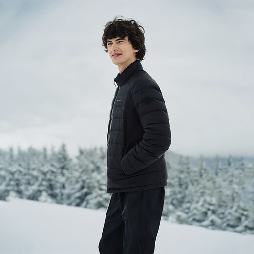 Tambor Down Jacket Men's Short Stand Collar Autumn and Winter Versatile Warm Jacket Liner TA5330257D Black 185