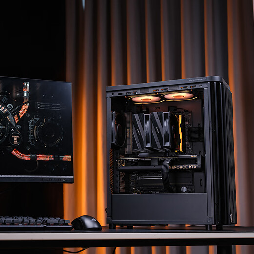 ASUS Family Bucket Ultra7 265KF/285K/RTX5070/5060Ti ProArt401 Designer Rendering Desktop Assembly Machine Computer Host Complete Machine 265KF+RTX5070+32G+1T丨Three