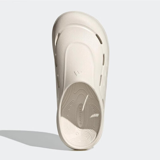 Adidas (adidas) Bag-toe Slippers Chaussures pour hommes Chaussures pour femmes 2025 Automne Nouveau Bobo Sandales Sandales à semelles épaisses Light Casual Sneakers JR9272 Hanyu White 40.5