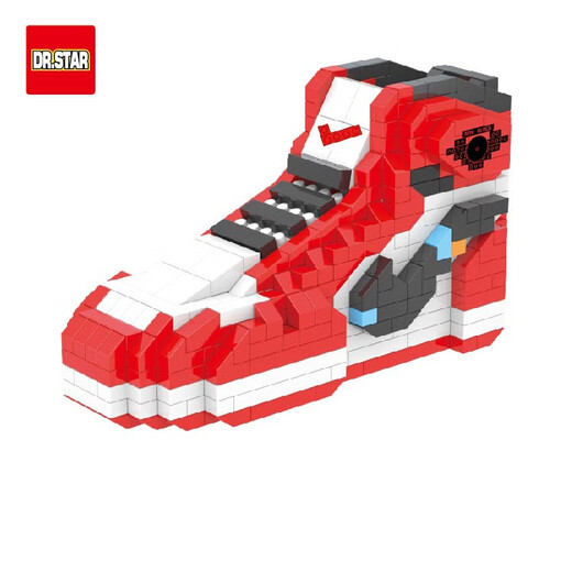 
Dr.star Dr.star 691 Cross-border Sports Basketball Building Block Shoes Micro-Diamond Granule Assembly Puzzle 691-1