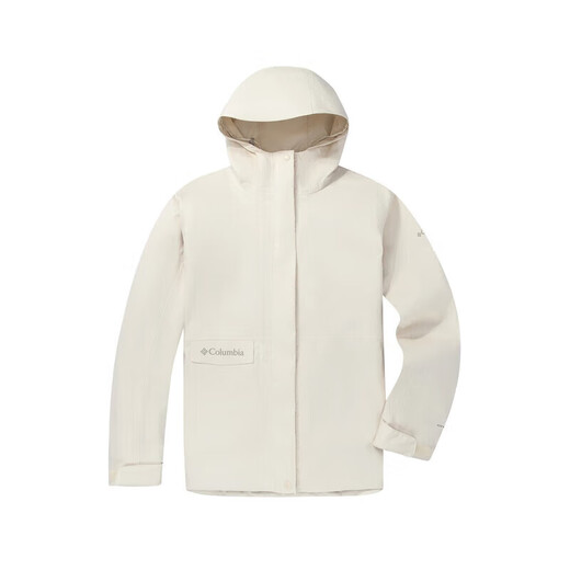 哥伦比亚（Columbia）618冲锋衣女款秋冬户外防水连帽夹克外套XR3937 191 XL
