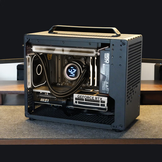 AMD Ryzen R7 9800X3D/5080/5070TI/RX9070XT without graphics card mini mini game ITX desktop computer host assembly computer thousand frames e-sports complete machine configuration four | R7 9800X3D/9070XT/ultimate version