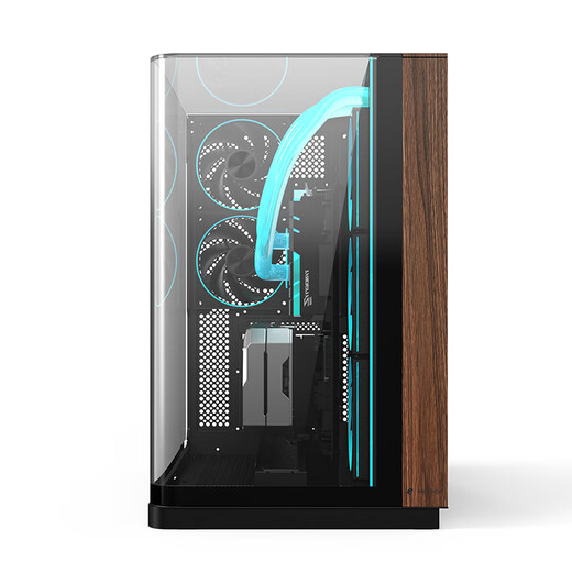 EMACHINES Acer acer Zeus smart screen UItra+ boîtier d'ordinateur verre à trois faces verre incurvé intégré vue sur la mer chambre 360 ​​refroidissement par eau/Type-C/prise arrière de la carte mère/carte graphique installation verticale Zeus smart screen UItra+V333R noir (verre incurvé)