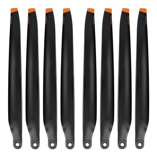 DJI T70 T70P T100 Blade 6223 Voller Satz von Kohlefaser-Propeller-Schutzdroonen-Zubehör Originalmaterial [Schwarzes Kohlefasermodell] Freie Dichtung R6223-CW+CCW-2-Paare (4 Teile)