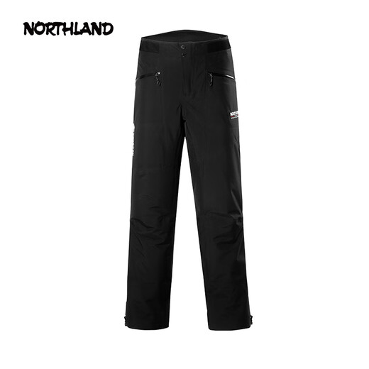 诺诗兰25春夏新款户外徒步戈尔TREK X Ⅲ GORE-TEX®3L冲锋裤NWPFH5009S 纯黑色 165