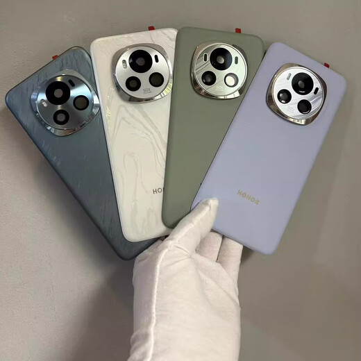 Honor is suitable for Honor magic6 original back cover, magic 6 back cover, glass magic6pro back cover, original battery cover, Magic6 velvet black original back cover